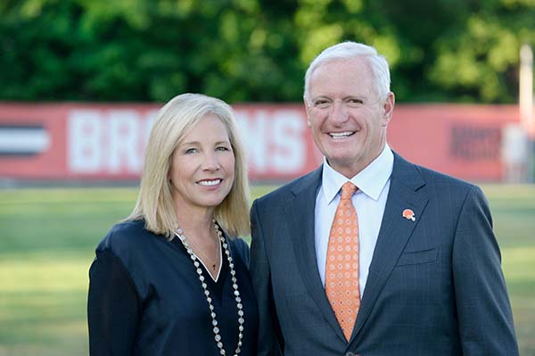 Dee and Jimmy Haslam